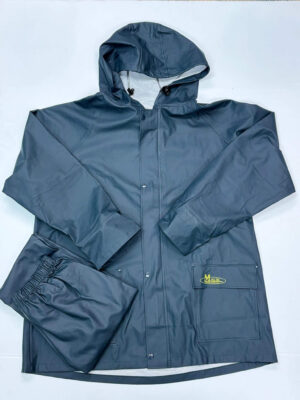 Blue Comfortable Jacket & Trouser Rain Suit