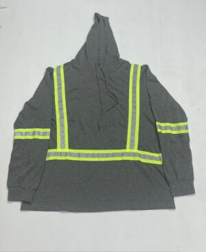 Gray High Visibility Reflective, Safety Shirt