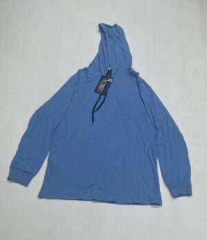 Buy Diaz Solid Men Hooded Neck Black T-Shirt